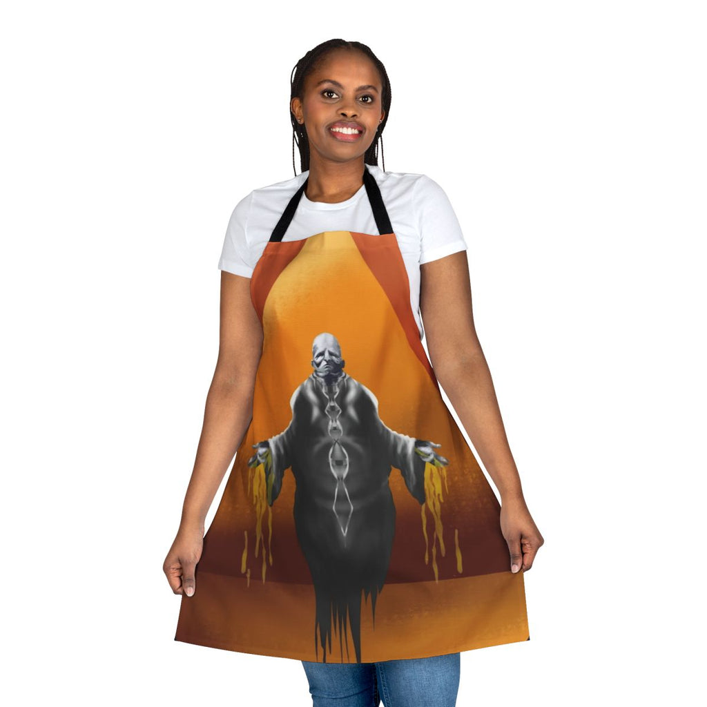 Stylized image of the Baron Harkonnen from Dune, printed on a high-quality apron.