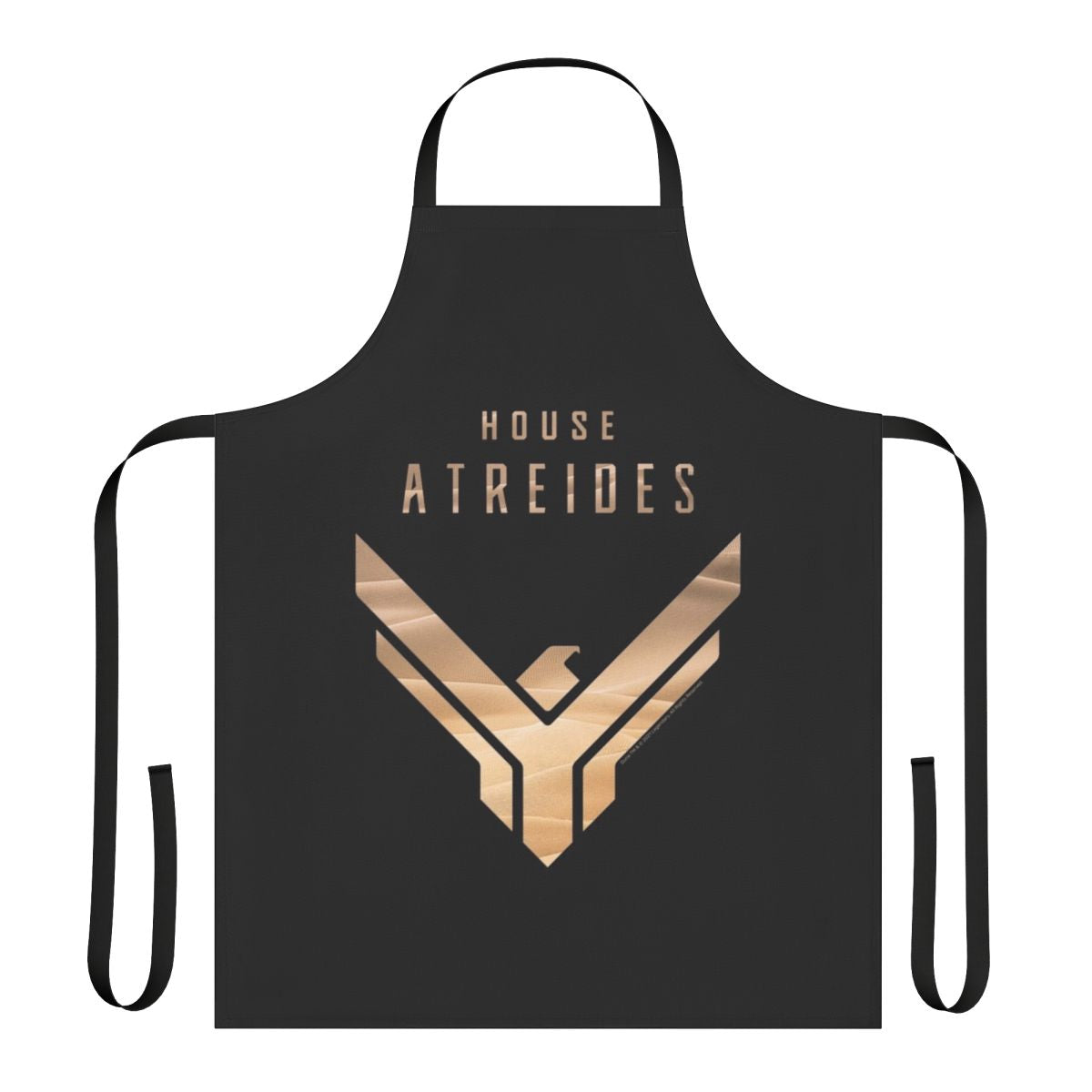 Dune-inspired House Atreides logo printed on a high-quality apron