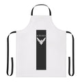 Dune House Atreides inspired black apron with Arrakis desert and spice motif