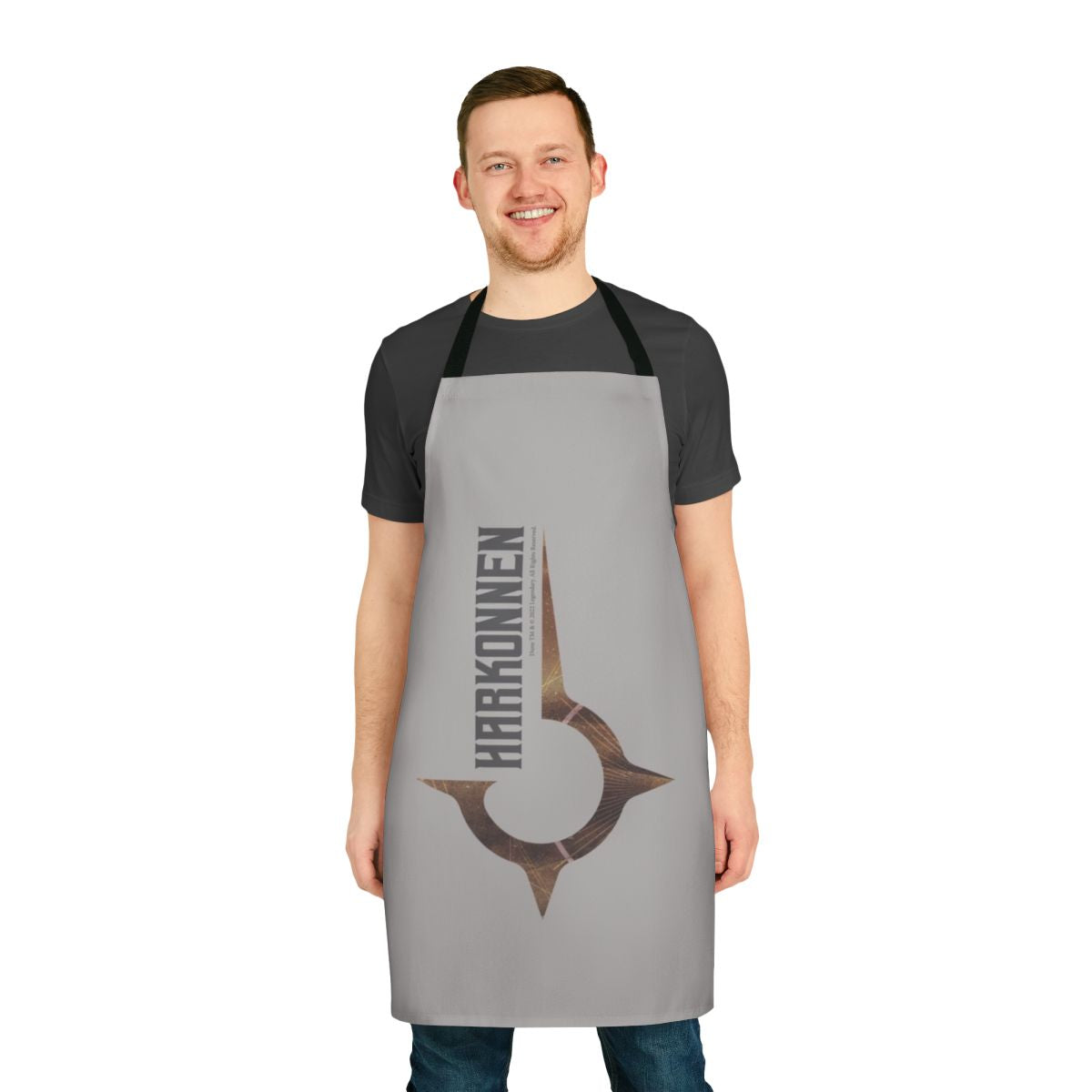 Dune-inspired House Harkonnen apron featuring a unique design by PaulsDesign