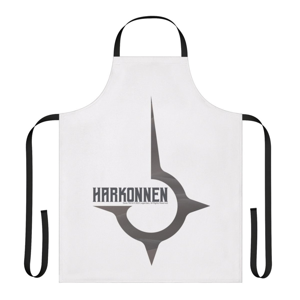 Dune-inspired House Harkonnen sci-fi apron with Orion design
