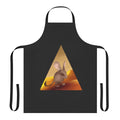 Dune-inspired apron featuring a kangaroo mouse design against a desert backdrop with Arrakis sandworms.