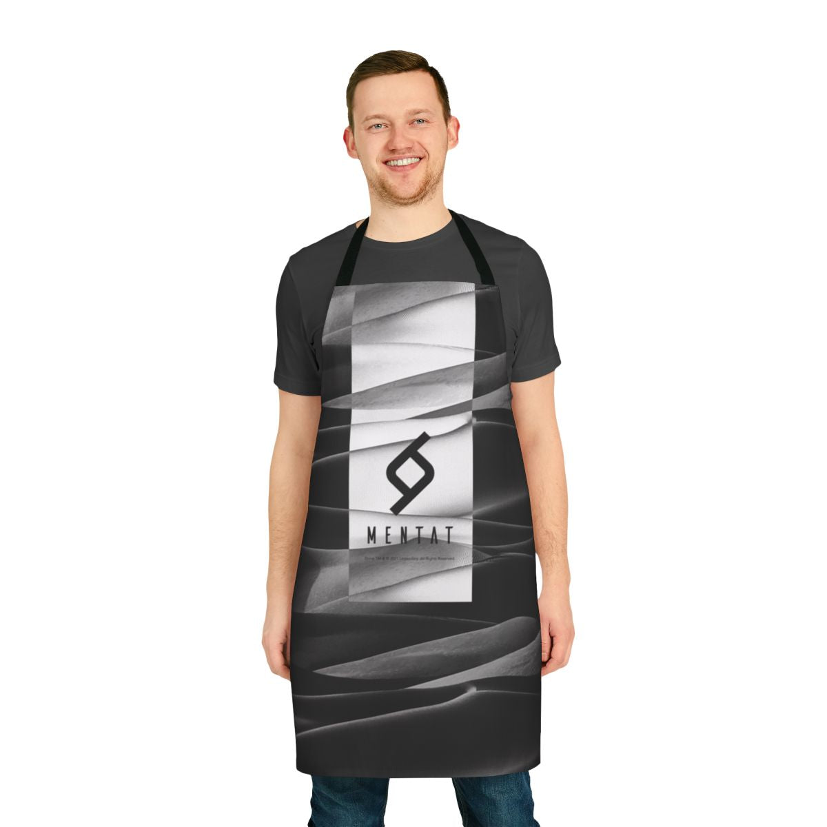 Dune-inspired apron featuring the Mentat faction symbol