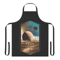 Dune-inspired apron featuring the Muad'Dib symbol and Arrakis house crests