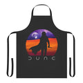 Dune-inspired Muad'dib apron featuring desert imagery and Fremen symbols