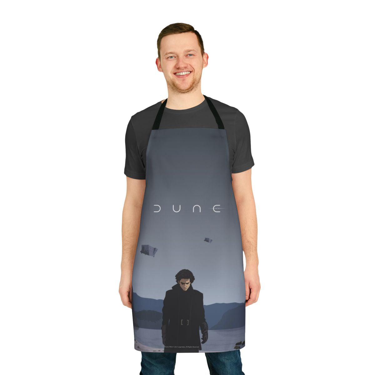Dune-themed apron featuring the character Paul Atreides