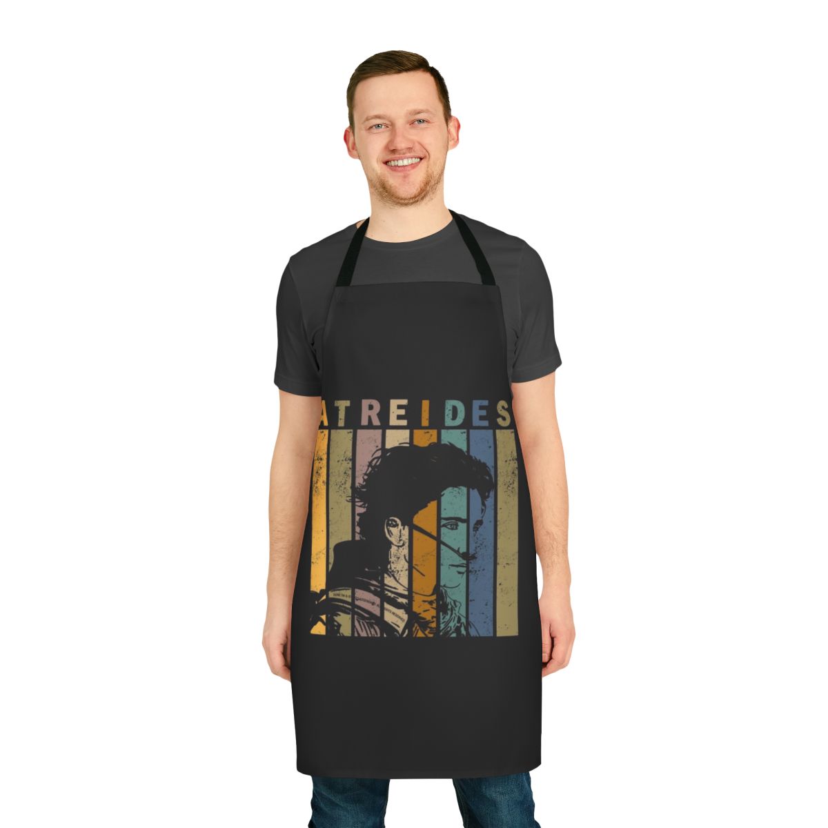 Dune inspired apron featuring Paul Atreides, the protagonist from the 2021 film adaptation