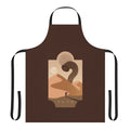 A durable, high-quality apron featuring an Arrakis sandworm design for Dune fans.