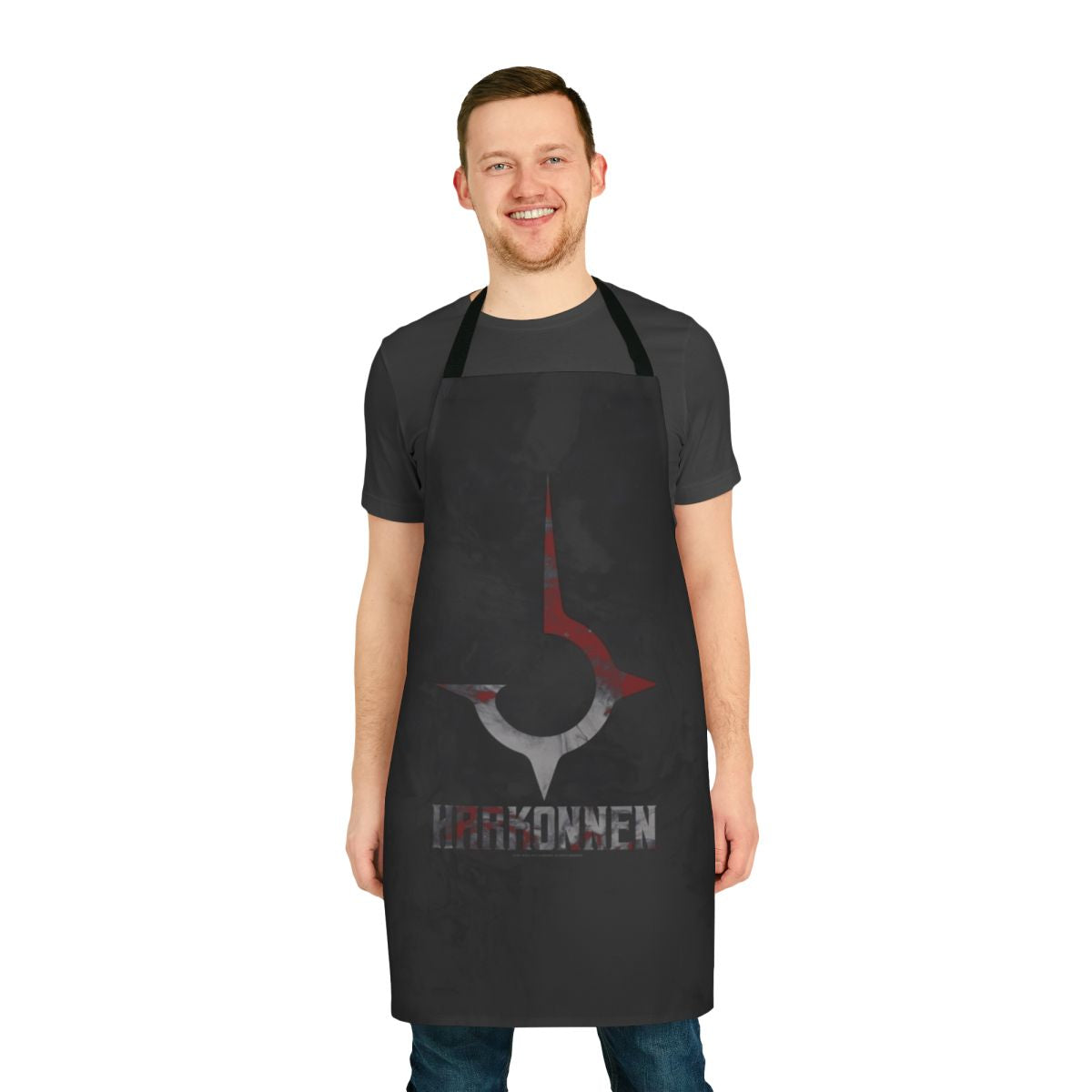 Dune-inspired smoke-colored apron for fans of the science fiction franchise