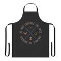 Dune inspired spice apron with Dune faction logos