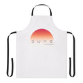 Dune-inspired sun apron with desert landscape design