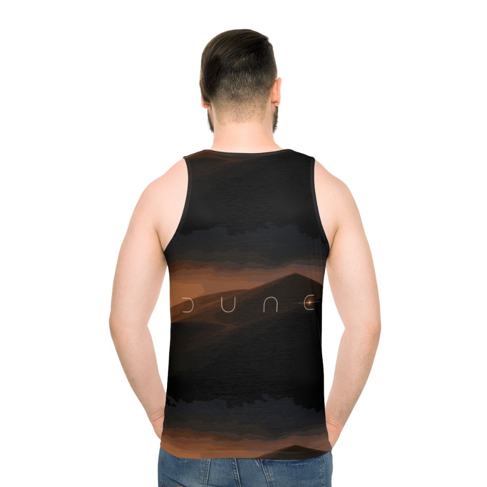 Dune landscape unisex tank top