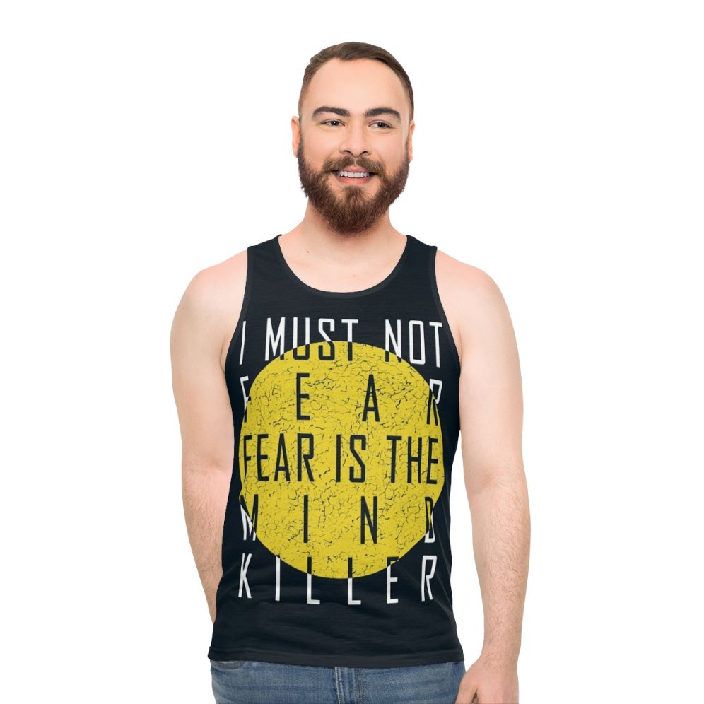 Dune the Litany Against Fear Unisex Tank Top