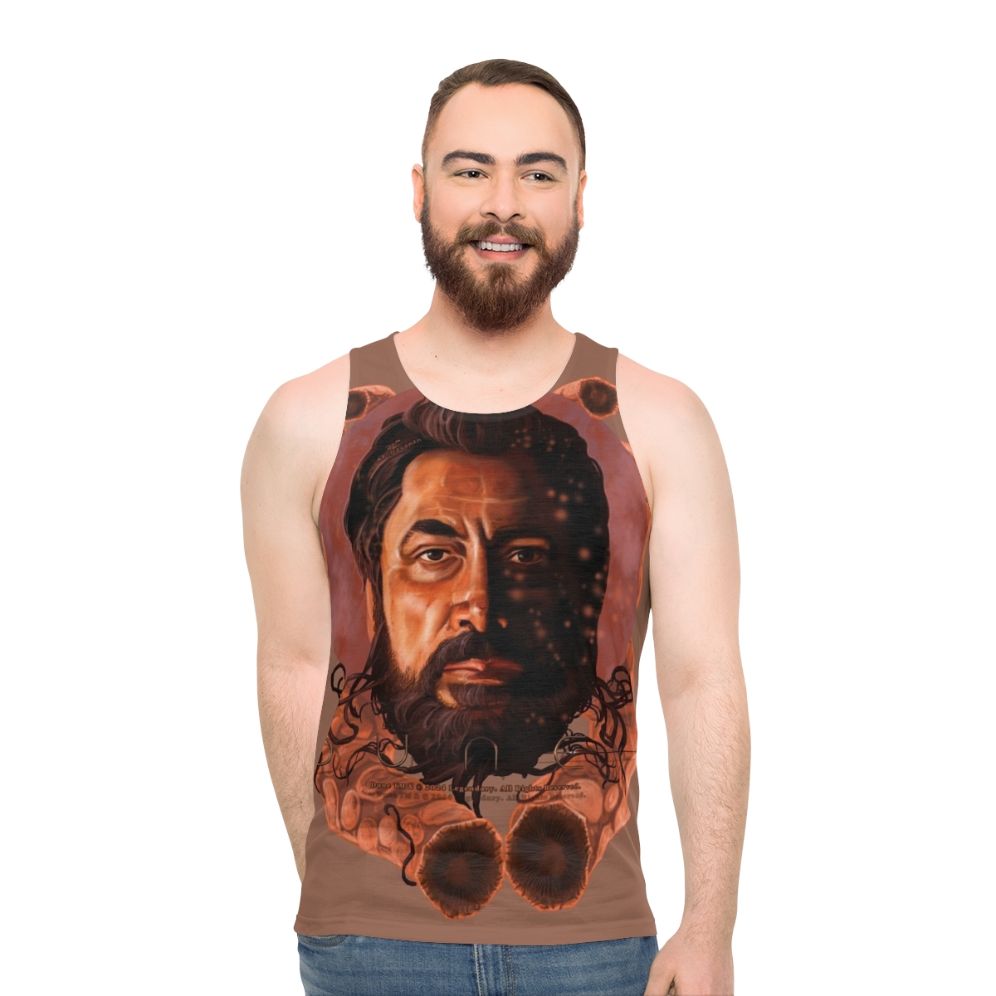 Dune movie fanart unisex tank top