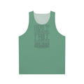 Dune "Only I Will Remain" Outline Unisex Tank Top