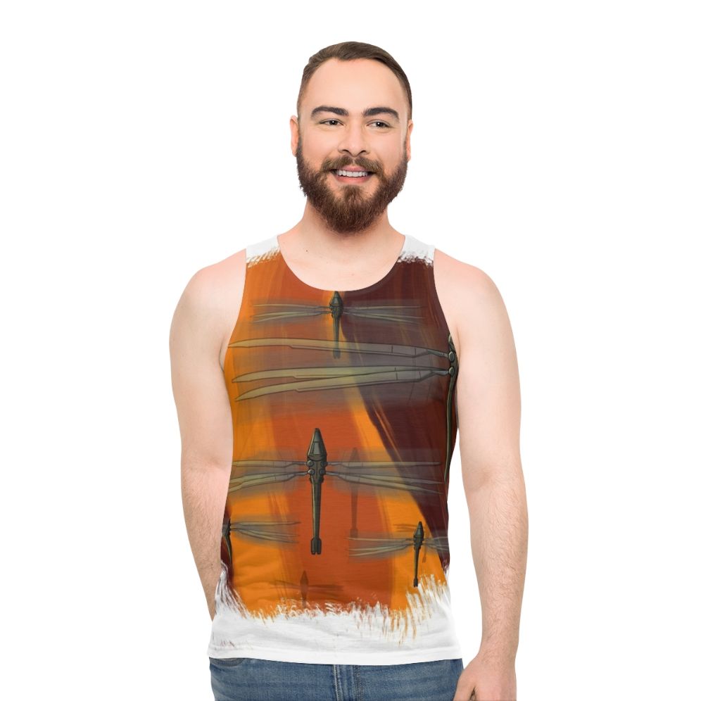 Dune Ornithopter Unisex Tank Top