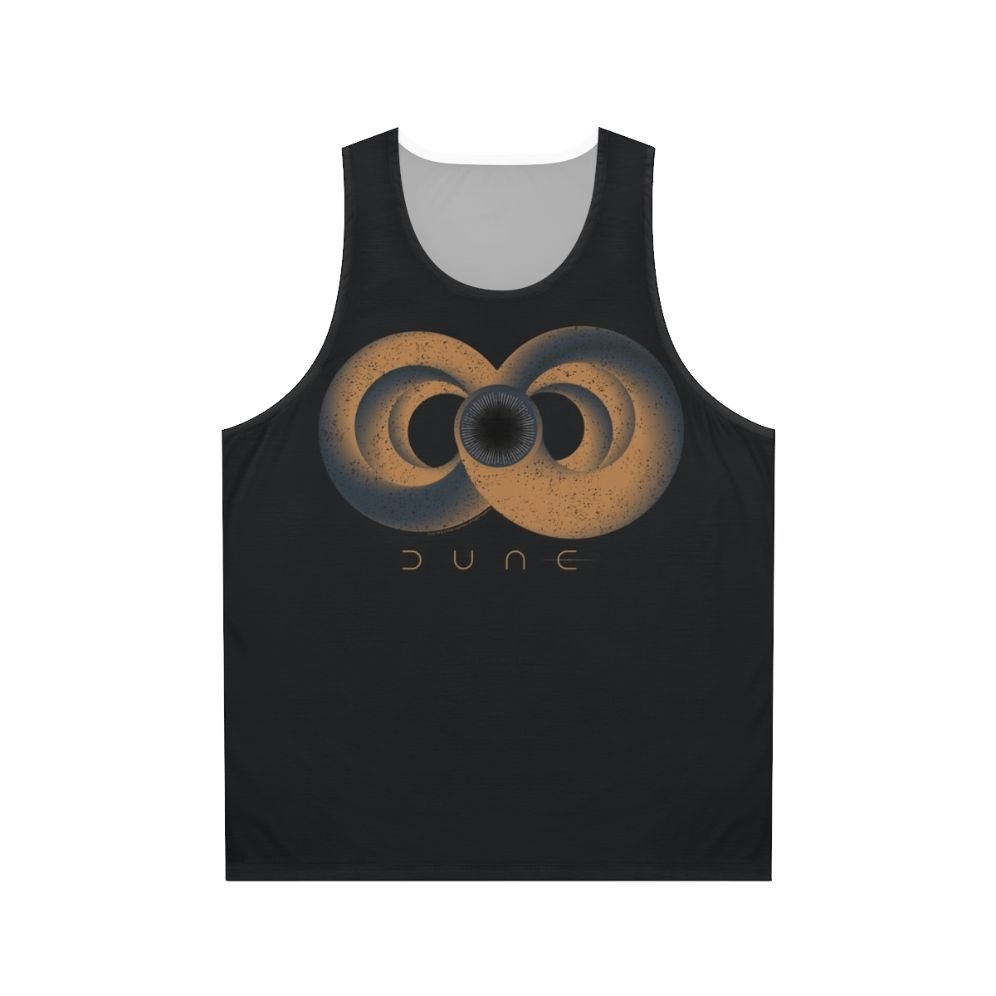 Vintage Dune Sandworm Graphic Unisex Tank Top