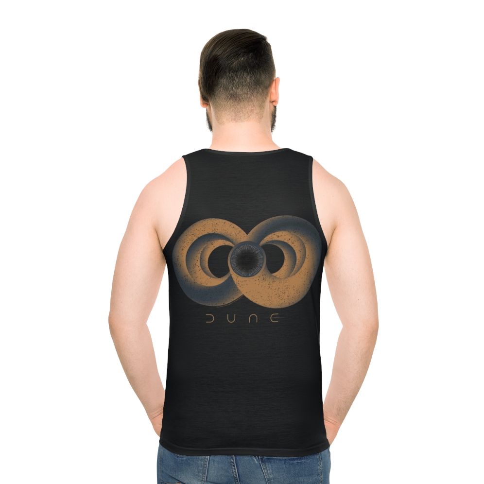 Vintage Dune Sandworm Graphic Unisex Tank Top