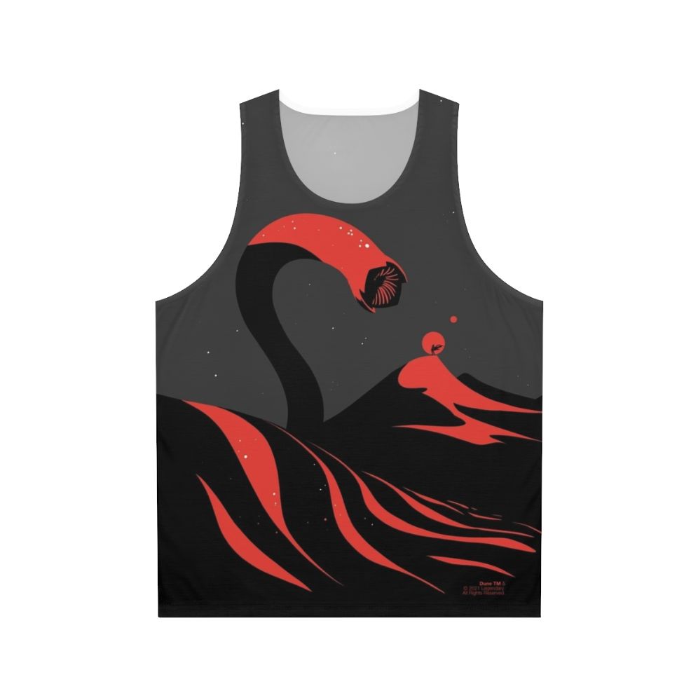Dune Sandworm Unisex Tank Top