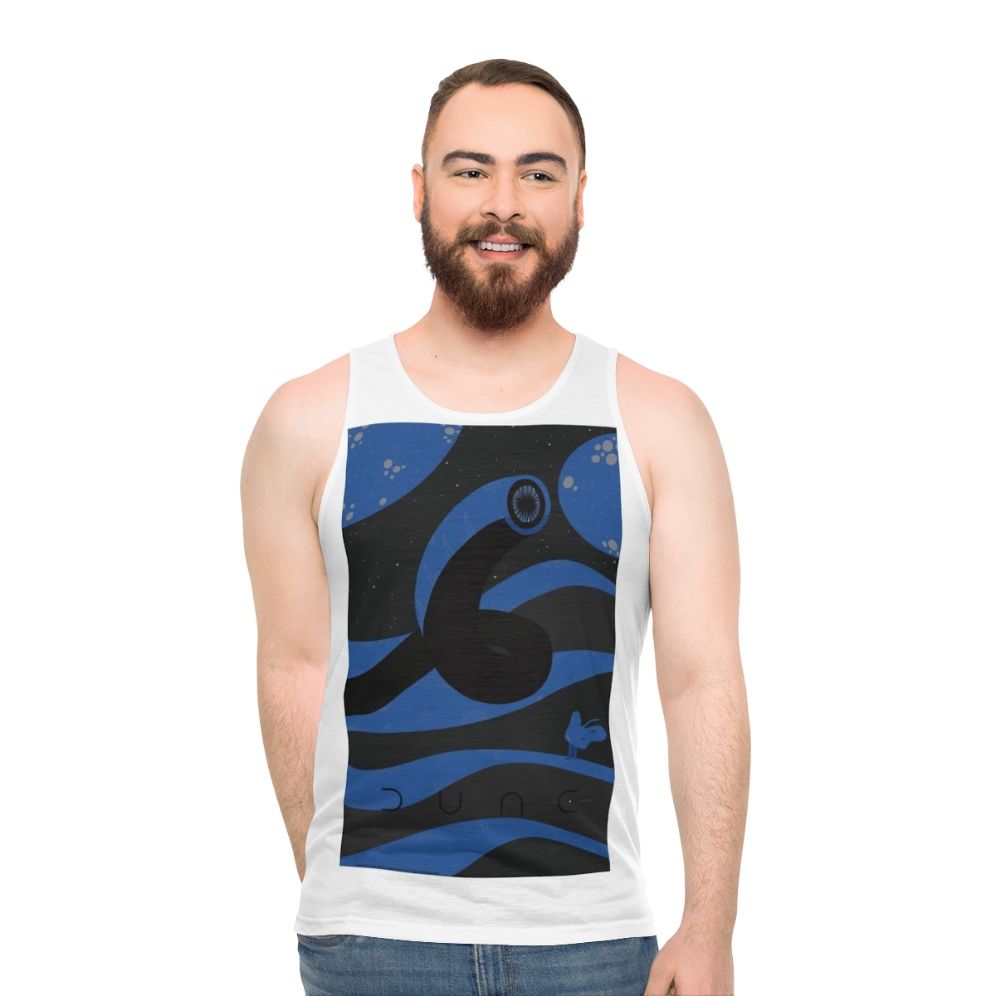 Dune Sandworm Unisex Tank Top