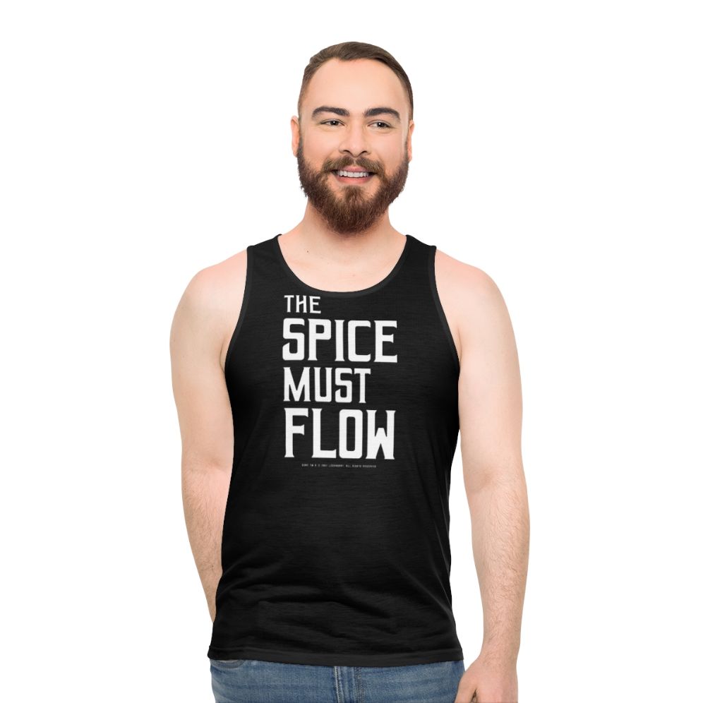 Dune The Spice Must Flow Unisex Tank Top