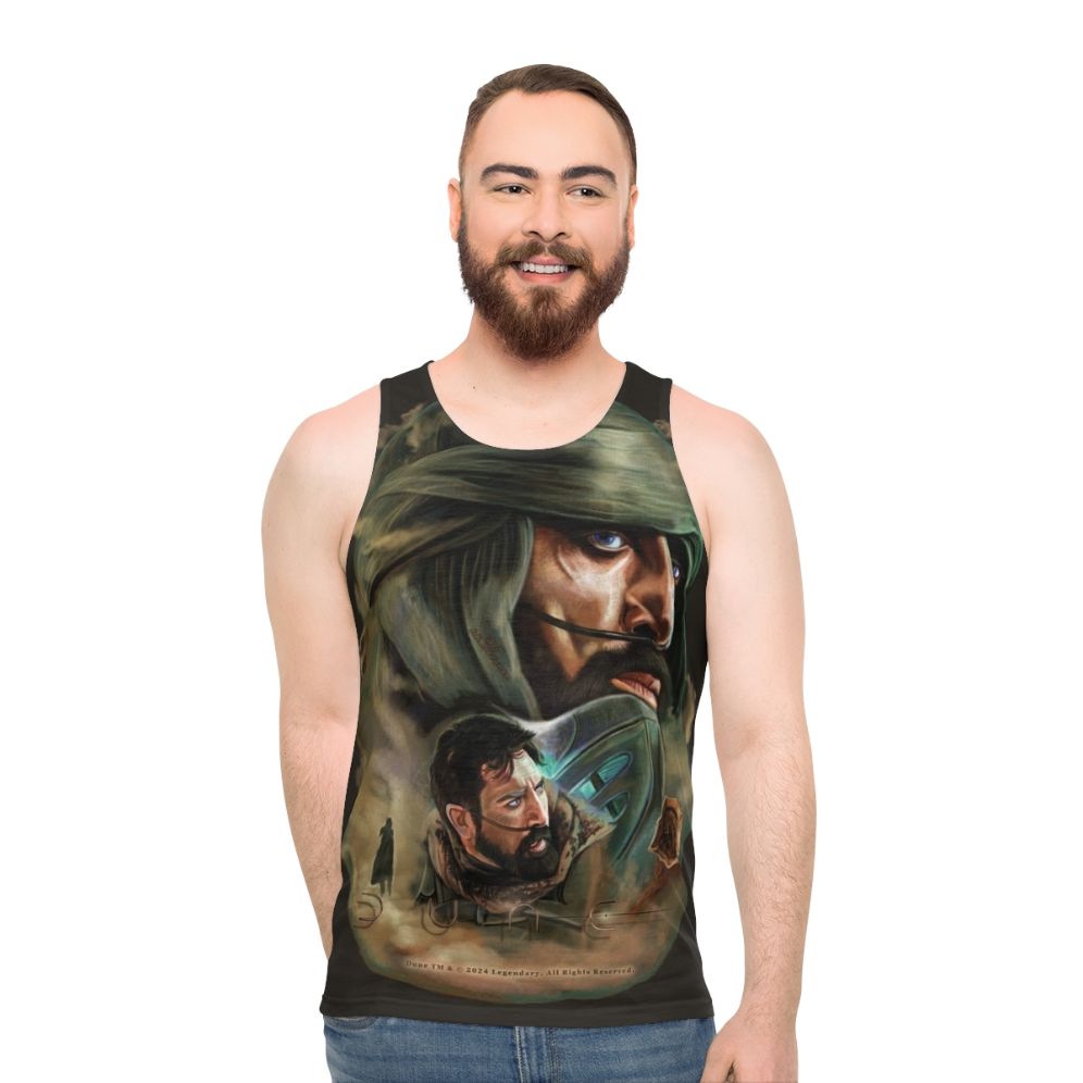 Dune Stilgar Painting Unisex Tank Top