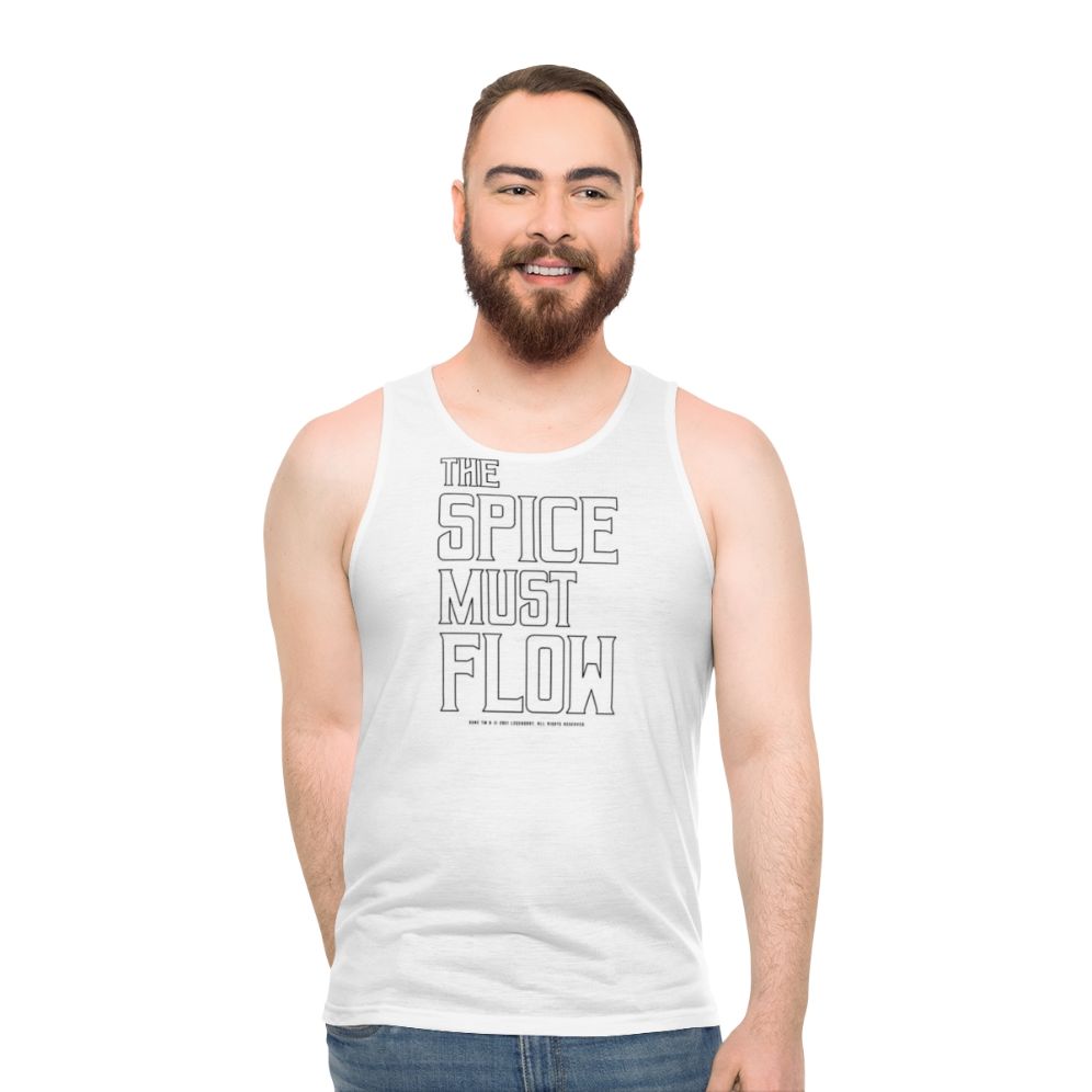Dune The Spice Must Flow Unisex Tank Top