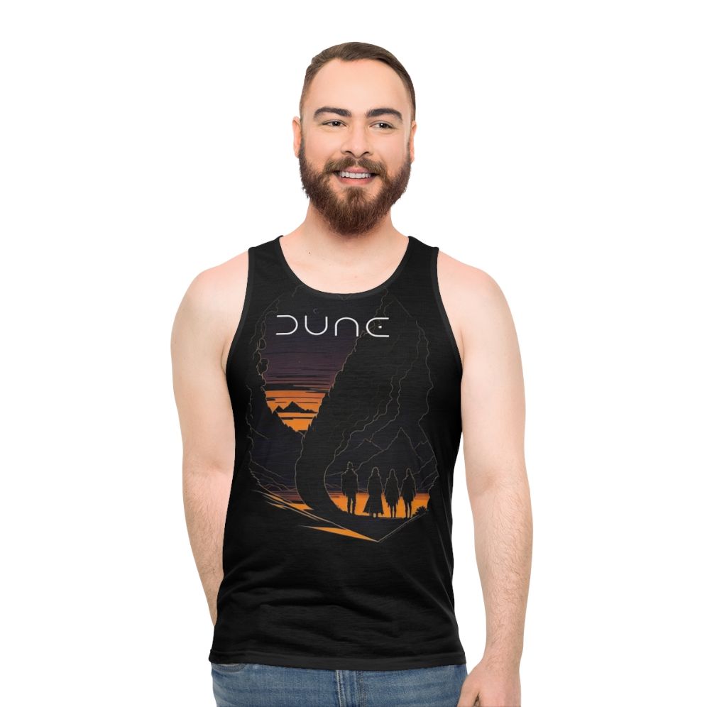 Dune Unisex Desert Landscape Tank Top