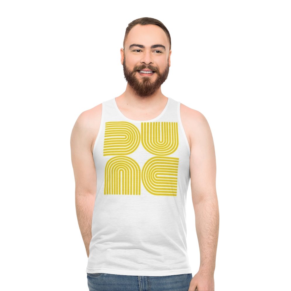 Dune Unisex Tank Top with Science Fiction Artwork