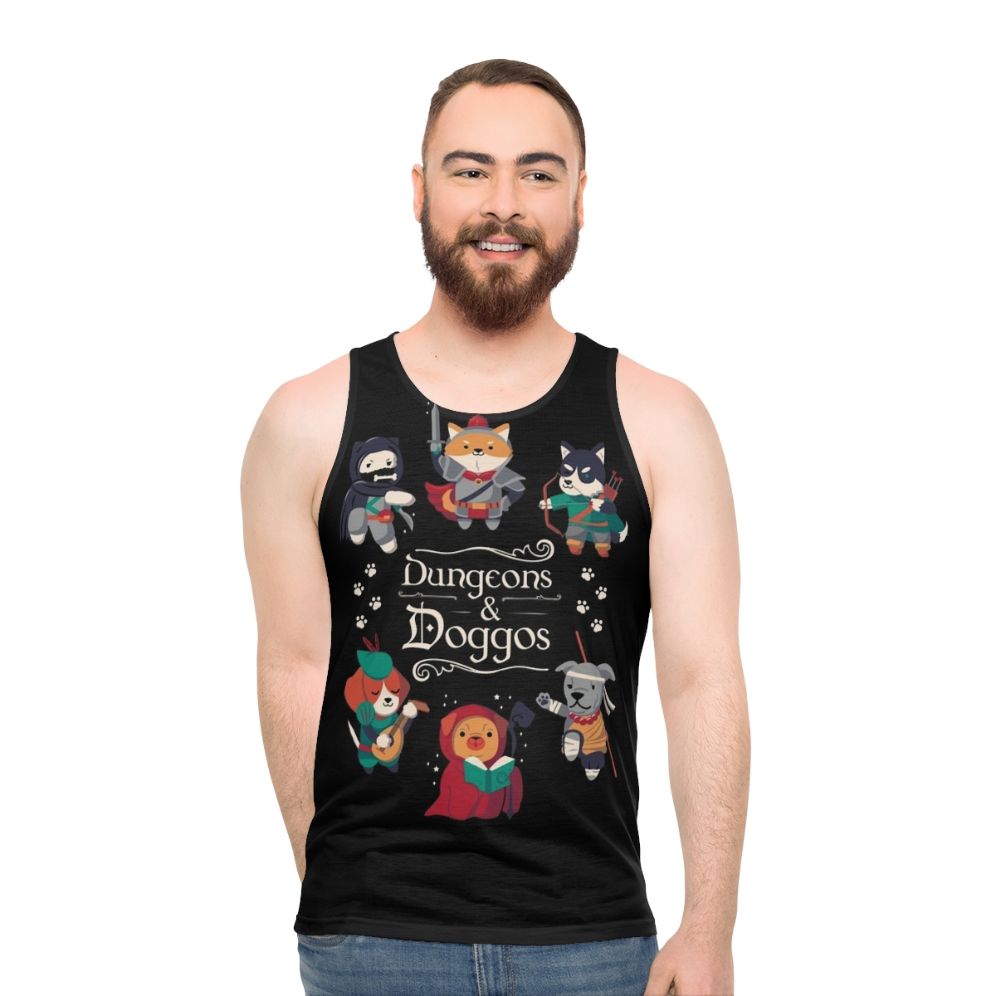 Dungeons And Doggos Unisex Tank Top