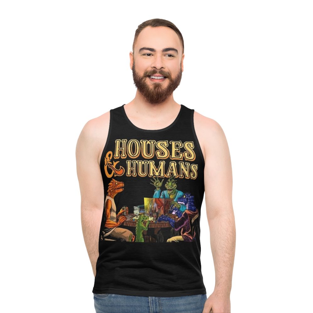 Dungeons and Dragons fantasy unisex tank top