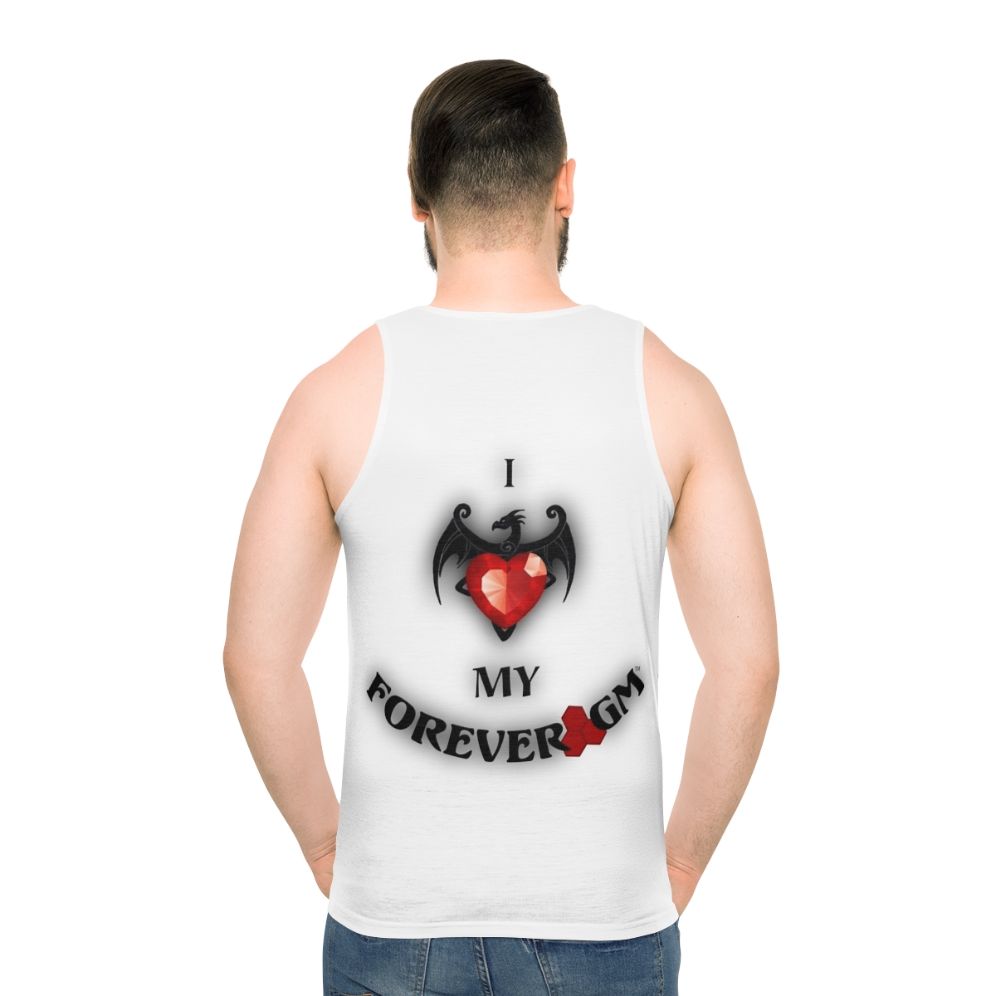 Unisex tank top with Dungeons and Dragons design