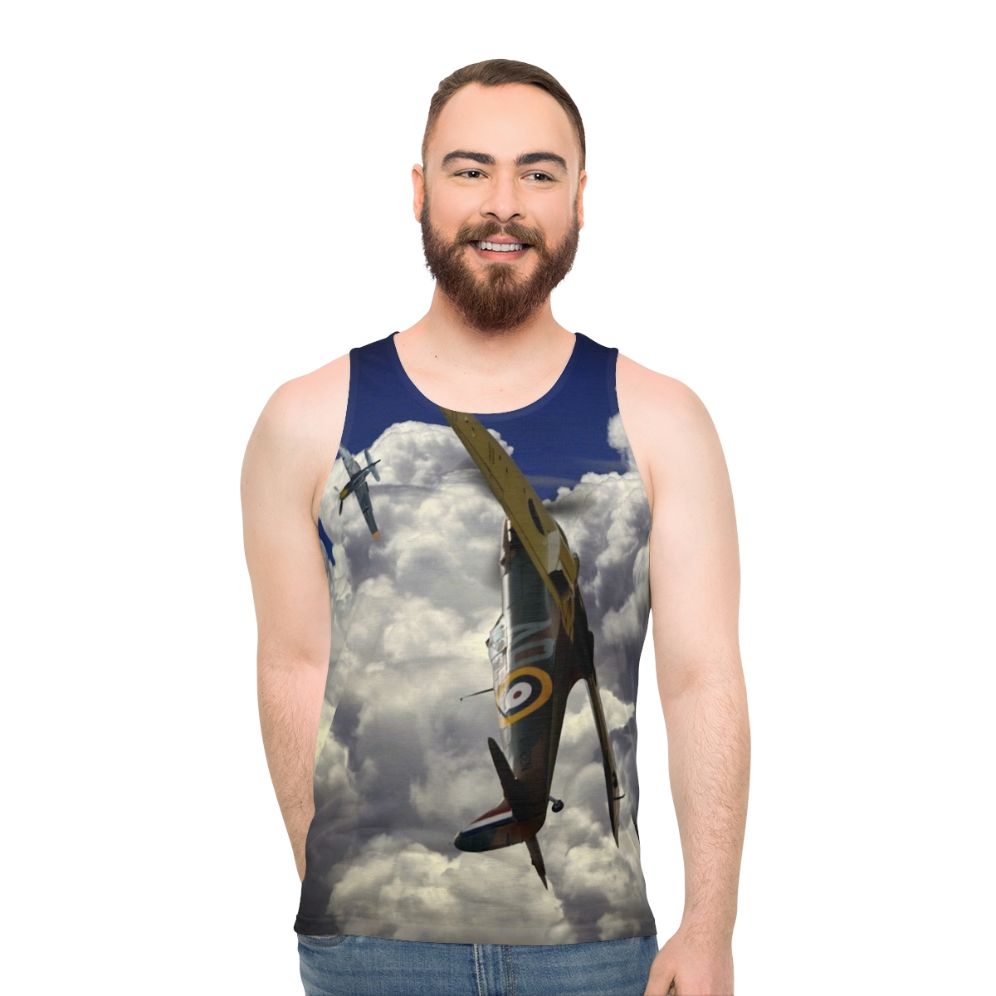 Dunkirk Patrol Unisex RAF Spitfire WW2 Tank Top