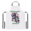 British military-inspired apron with text and graphics honoring British Army veterans