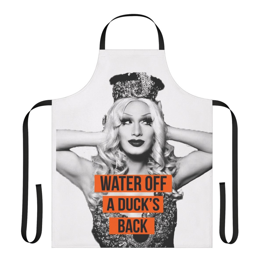 Durable drag race inspired apron