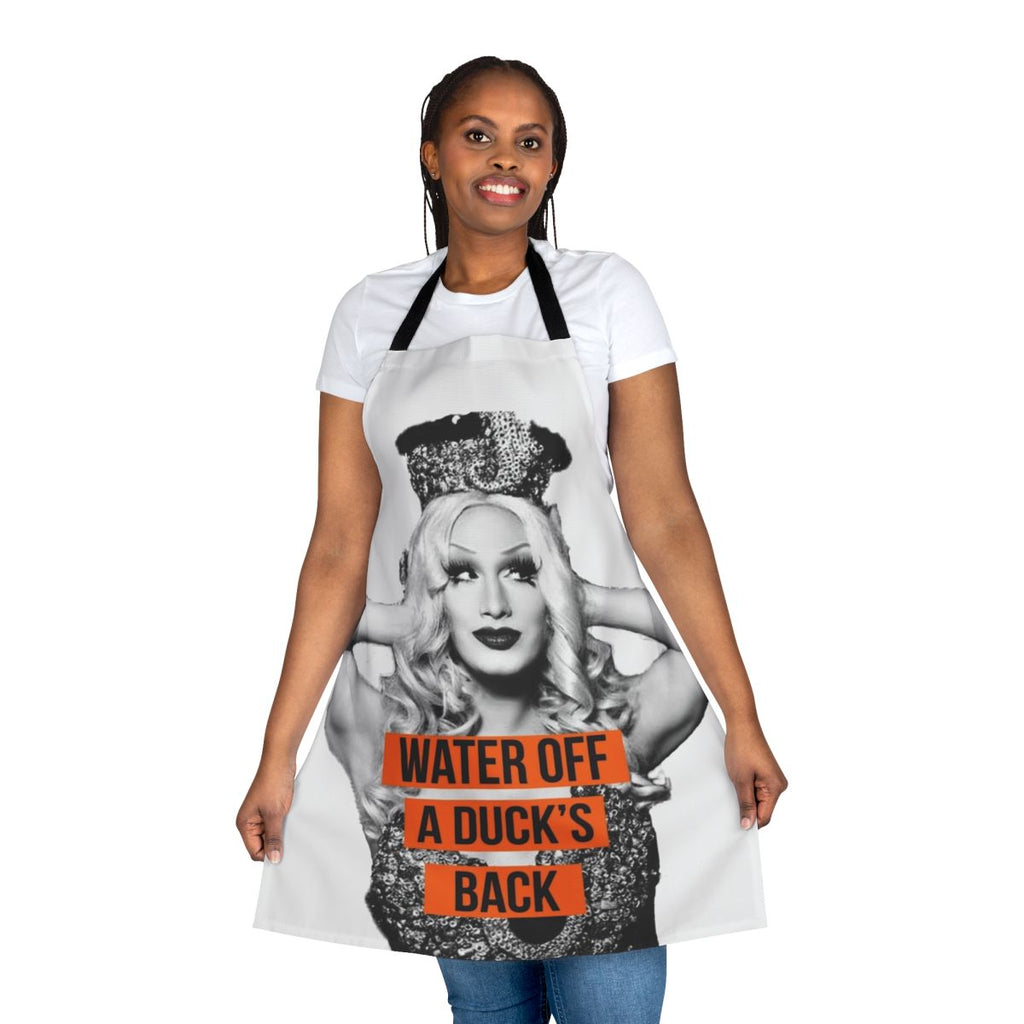 Durable drag race inspired apron