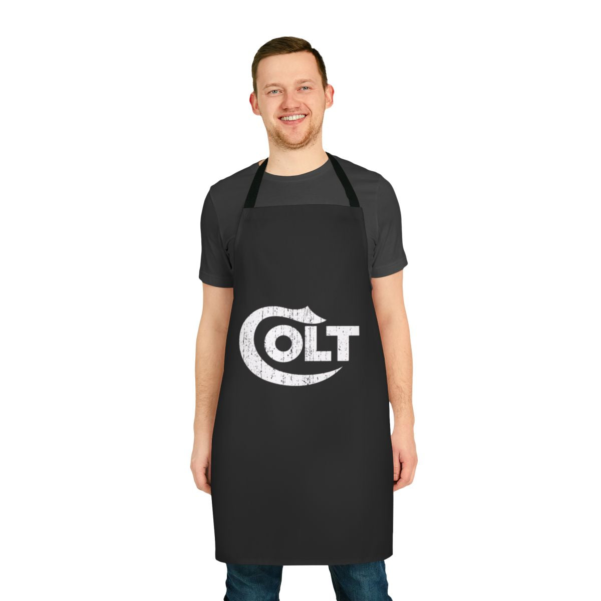 Colt Firearms-inspired apron for gun enthusiasts