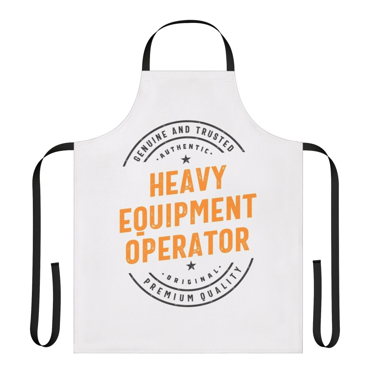 Heavy duty apron for professional equipment operators