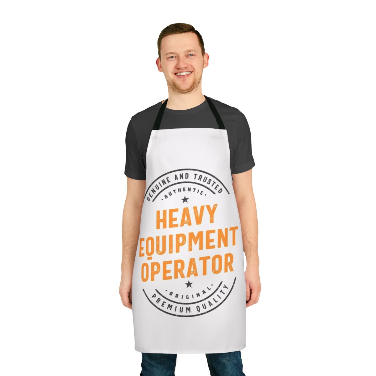 Heavy duty apron for professional equipment operators