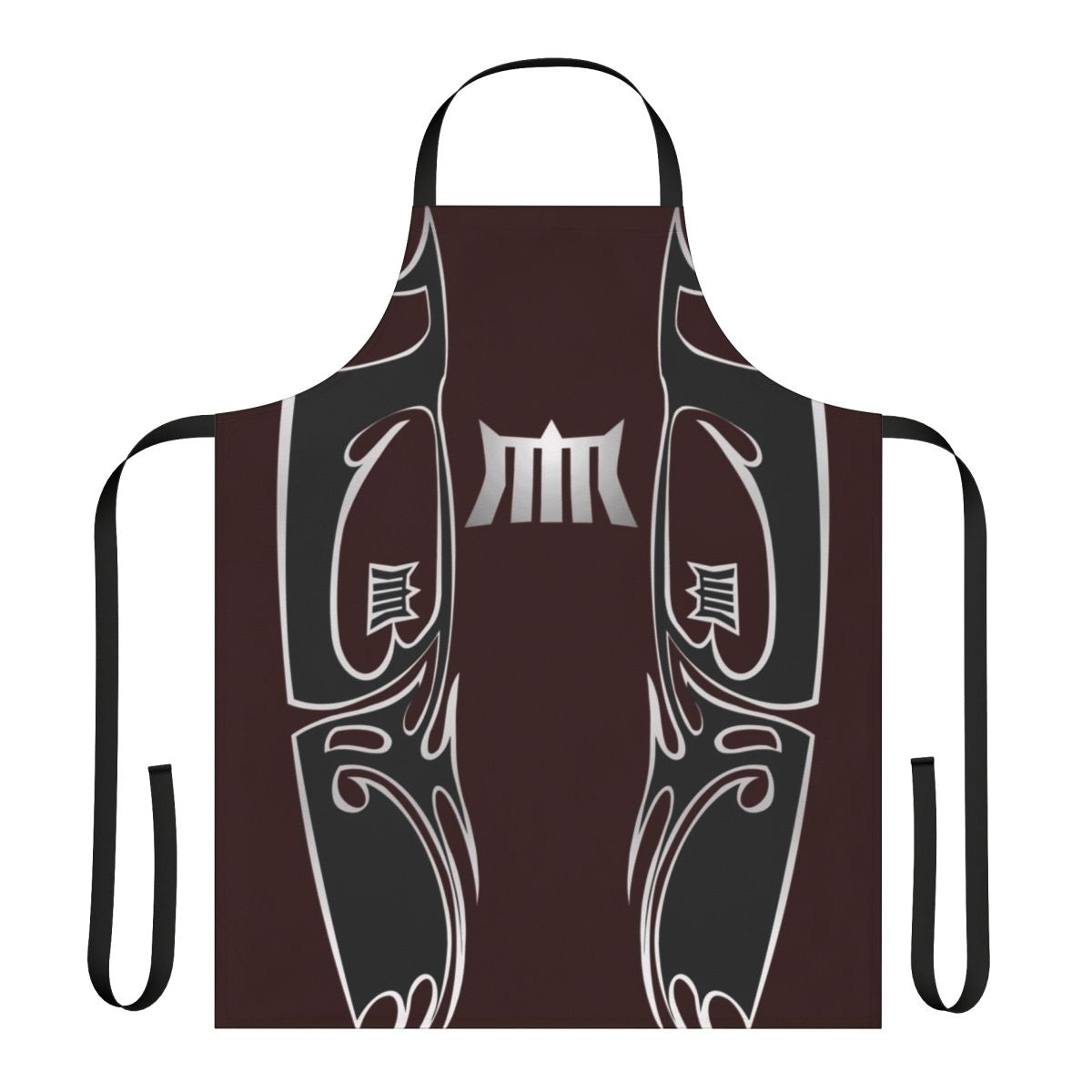 Hollowback-style apron with automotive-inspired graphics