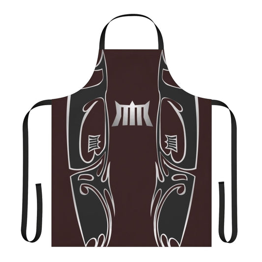 Hollowback-style apron with automotive-inspired graphics
