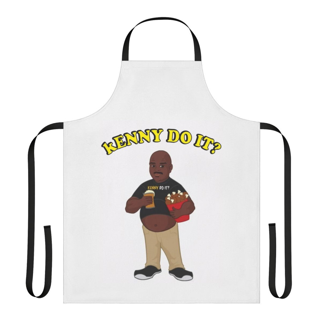 A sturdy, adjustable apron inspired by the popular reality TV personality Kenny Crossley from "Storage Wars"