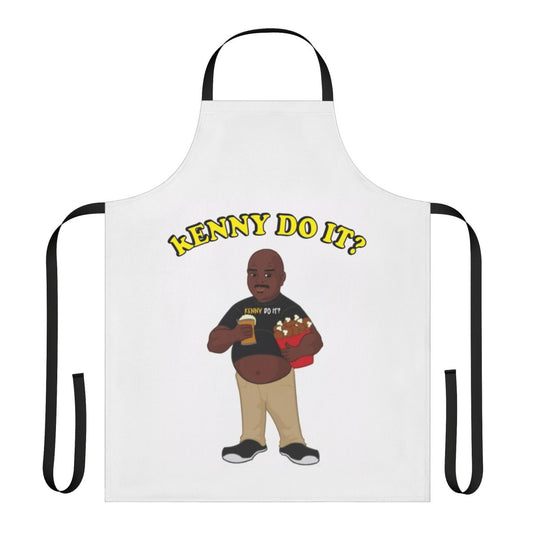 A sturdy, adjustable apron inspired by the popular reality TV personality Kenny Crossley from "Storage Wars"