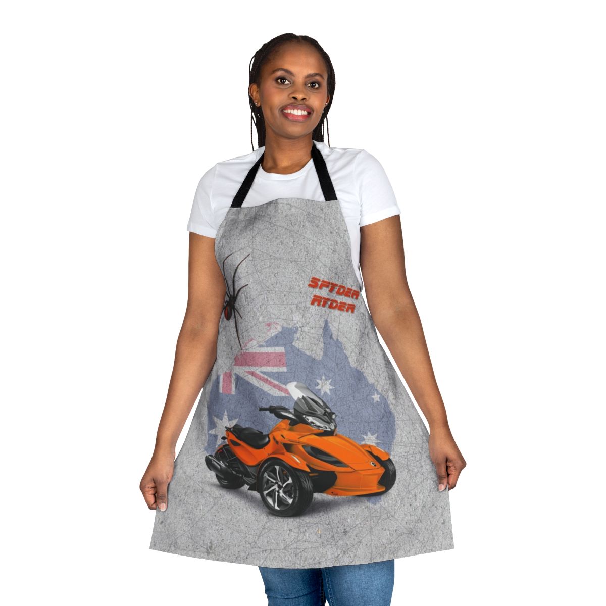 Spyder-Inspired Motorcycle Apron