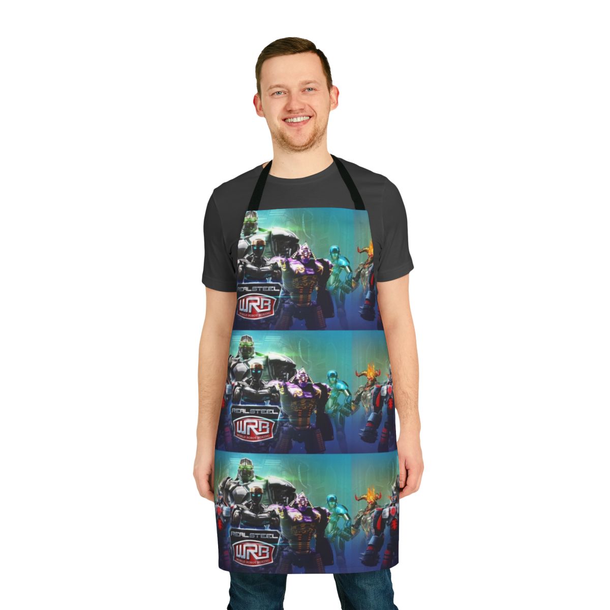 Durable steel apron for passionate video game enthusiasts