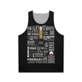 Unisex tank top with Dwight Schrute quote from The Office