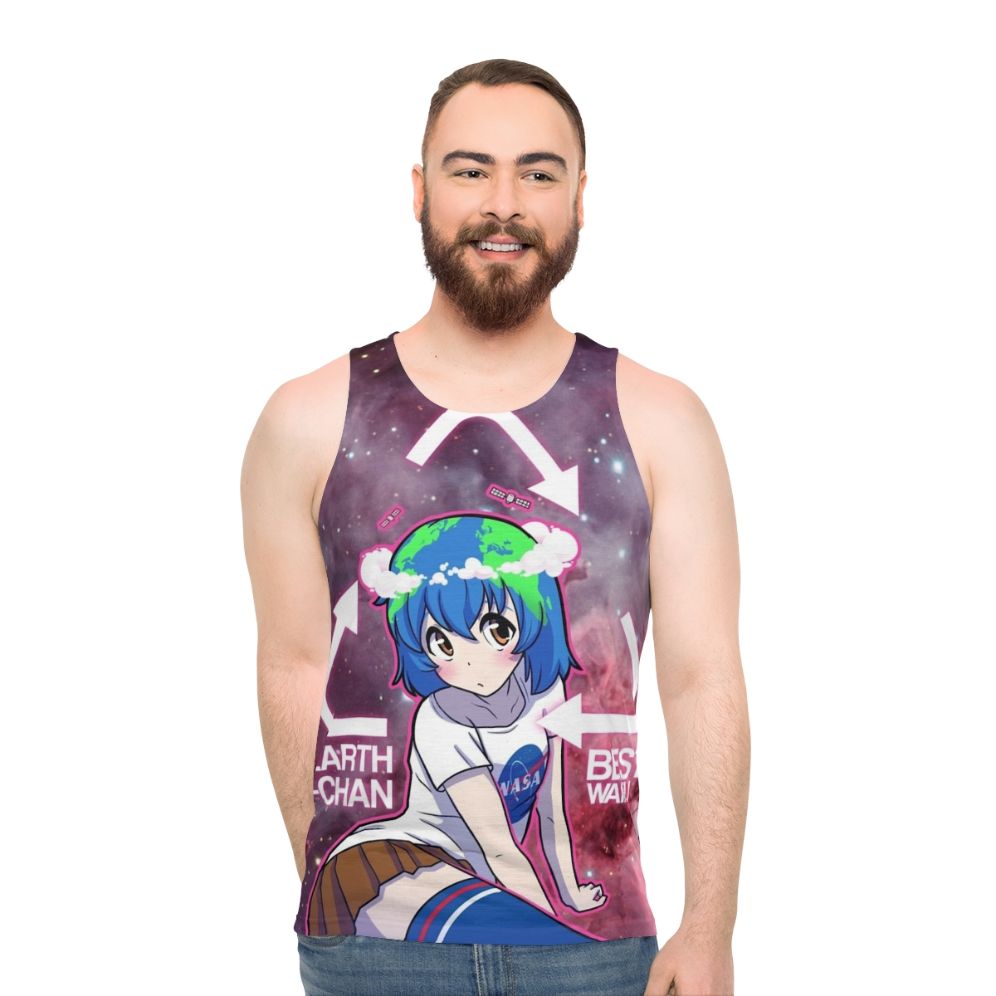 Earth Chan Graphic Unisex Tank Top