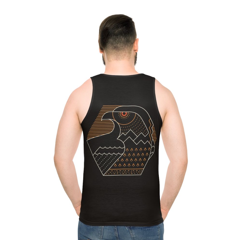 Unisex 'Earth Guardian' Tank Top with Minimalist Wildlife Design