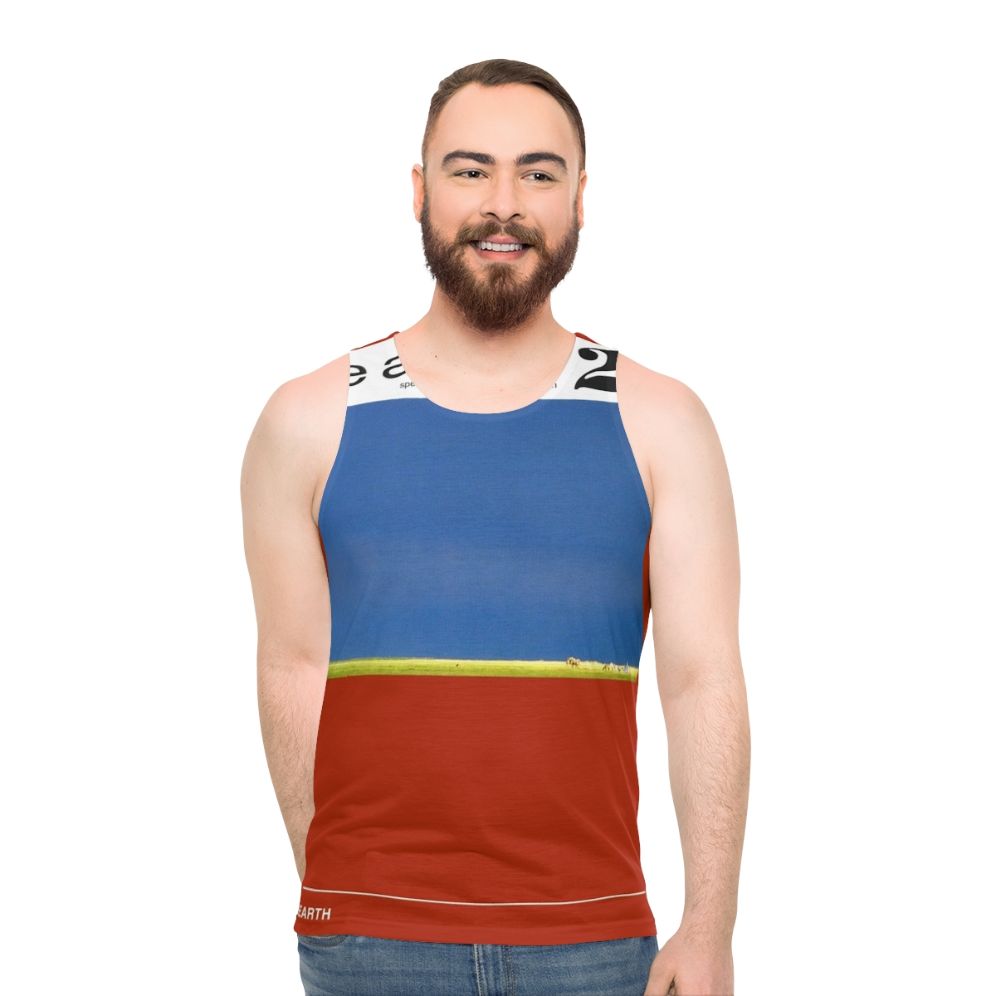 Earth unisex alternative tank top