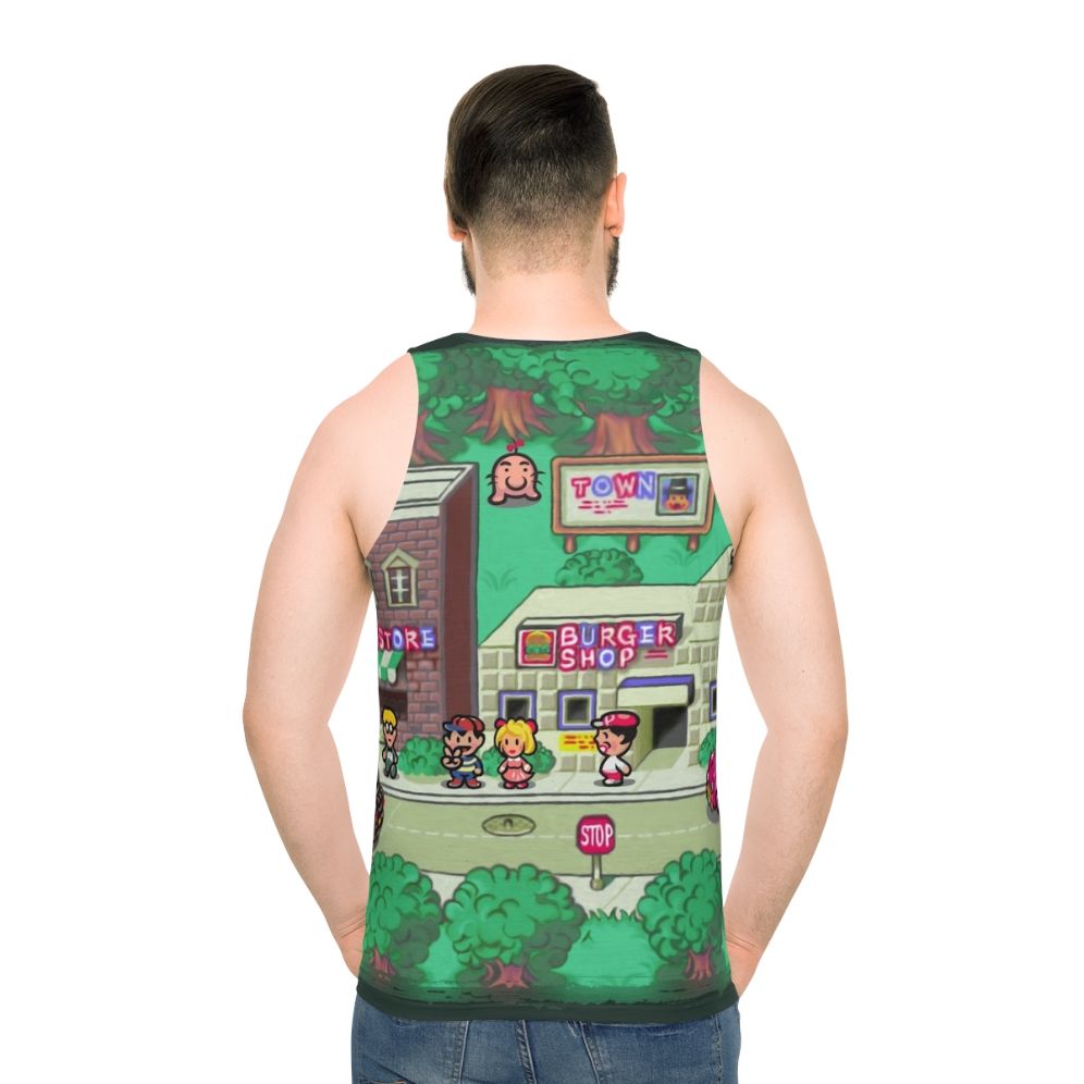 Earthbound retro video game unisex tank top